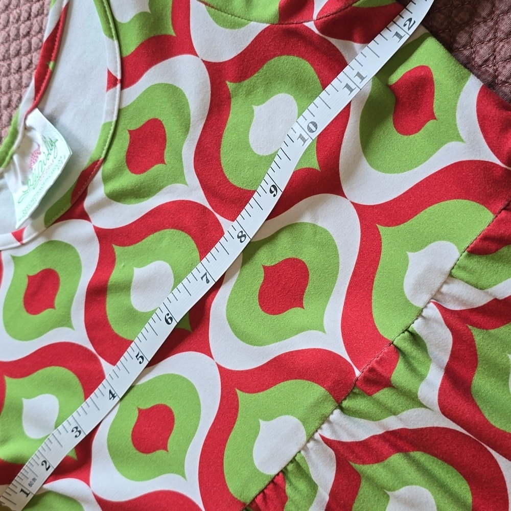 Lolly Wolly Doodle Vibrant Patterned Holiday Dress - Picture 6 of 16